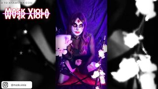 ASMR masturbating and stroking trans climax