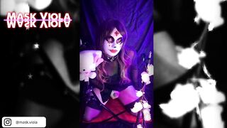 ASMR masturbating and stroking trans climax