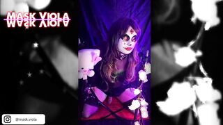 ASMR masturbating and stroking trans climax