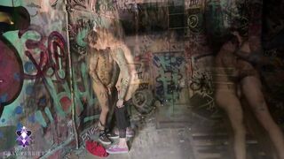 Trans Gal Caught Banging a Trans Stud in an Abandoned Building
