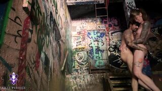 Trans Gal Caught Banging a Trans Stud in an Abandoned Building