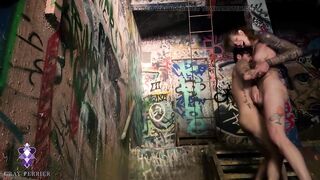 Trans Gal Caught Banging a Trans Stud in an Abandoned Building