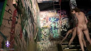 Trans Gal Caught Banging a Trans Stud in an Abandoned Building
