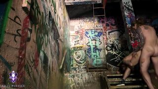 Trans Gal Caught Banging a Trans Stud in an Abandoned Building