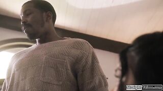 Isiah Maxwell finds out his teen neighbour Summer Col egged his abode.The breasty latin chick is given a choice.Either clean it up of get screwed by his bbc