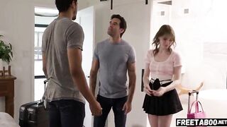 Melody Marks Gets Caught Banging & In a short time After It Turns To A Wild threesome