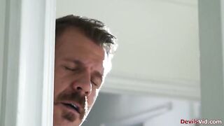 Brunette hair Leana Lovings got caught up in a trap her perv guidance counselor set.The man is vagina licking the defenseless teen previous to screwing her hard.