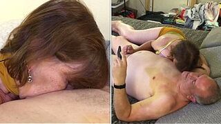 Star Wars Serf Leia cosplay and unfathomable mouth blow job