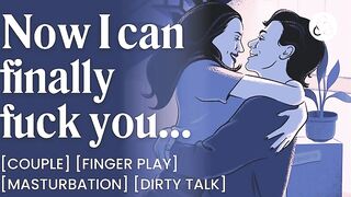 Vehement Sex with Your Boyfriend After Lengthy Distance - Foreplay & Masturbation - ASMR Porn Erotic Audio Story for Babes