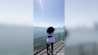 During the time that having sex with my ex, I fill her butt with cum.