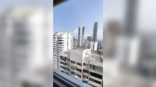 During the time that having sex with my ex, I fill her butt with cum.