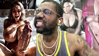 Blindfolded Transgender Cumming On Herself, Large Breast Black Cumming At The Pier, Lengthy Hard Trans Hotty Weenie Cums Hard Butt Screw, Blond Trans Gal Cum Explodes, AI Generated