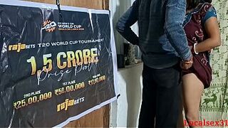 Real bhabhi banging Hard rod homemade Doggystyle chudai