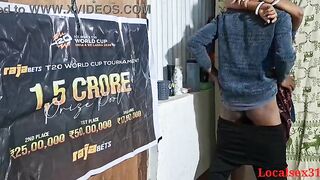 Real bhabhi banging Hard rod homemade Doggystyle chudai