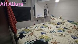Ali Allure Sneaks in the Camper with Stepson to Get Anal PART 1