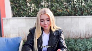The boss's daughter turned out to be a slut and desires hard sex!