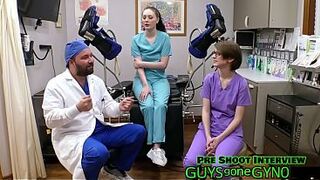 The Cum Clinic Extraction #14 - Nurse Azra Iahmir & Virgin Nurse Luci Starr