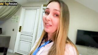 Intimate clinic patient drilled married nurse in vagina and booty. ...tly, u mixed up the aperture, and secondly, I've a spouse!