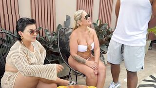 My mother I'd like to fuck stepmom gives me a free massage but I ended up with the BBC grab of the masseuse in my throat