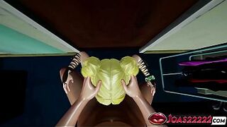 Elf Emy in Rule34 Anime - Experience Sitting No-Hands Fellatio, Wall Deepthroat Accompanied by Moanin & Tugjob Ending in a Cum In Chick Elect two