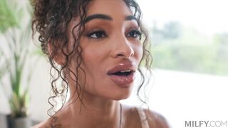 MILFY Fit Yoga mother I'd like to fuck Medusa Rides Youthful Dude's Dong All Day