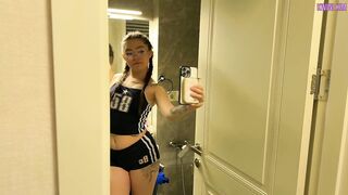 Will This Be the 1st Time for U? the 1st Awkward Lesbo Sex with My Marvelous Roommate!