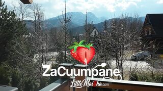 A petite and constricted highlander gal in a highlander outfit gets screwed hard by a client's rod.