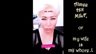 Kewl aged cam whore with large boobs and sex-toy in juicy hairless twat...))