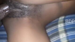 Cumming so fast on her ravishing moist snatch