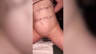 Dallas takes lengthy bbc all the way down and smutty talks