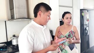 CUCKOLD GIRLFRIEND SCREWS HER ADULT ALLY IN FRONT OF HER GUESTS