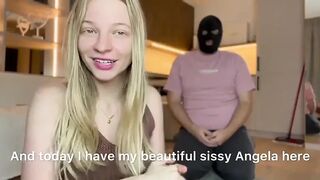 From Hunk Thrall to Gorgeous Sissy Angelas 1st Day