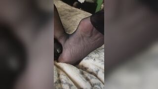 Goode Gal Nylon Foot Worship JOI POV