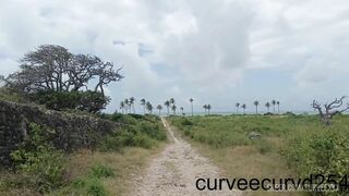 Bizarre Flashing at the Beach. Made My Uber Driver Play with My Clitoris Untill I Squirt