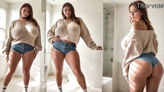 My stepfather caught me masturbating in the baths! This day, I won't be able to get back on my feet... [AI Audio]