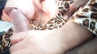 Ally's sister sucked her thick dong and drilled her