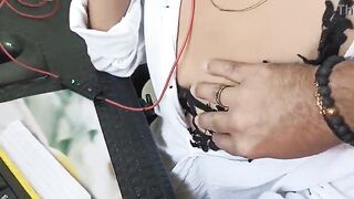 What a day at the office! They gave me a adorable wang to try.