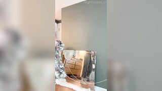 Behind the Scenes Disrobe Tease with Nightsisterlil1