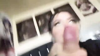 My Wife's Stepdaughter Sucks My Rod Until I Cum When Her Mother Leaves Home for Work!