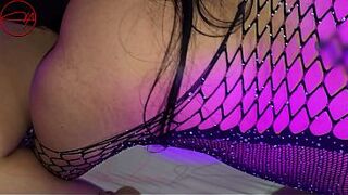 I banged my fresh married coworker in front of my boyfriend until this babe came.