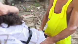 3 workers drilled a fragile boss at a construction website