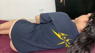 STEPMOTHER SHARES DAYBED WITH STEPSONS! - SPANISH PORN