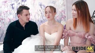 BRIDE4K. Polly Yangs is having a Male+Male+Female sex
