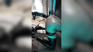 BOUND UP and HARD DRILLED in the BOOTY. Naomi Video three