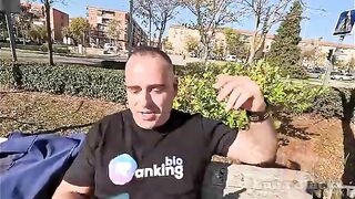 I Meet a Chap on the Street and this guy Destroys my Vagina and Makes me Gulp his Cum - Luna Blackx