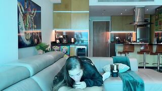 My stepbrother invites me to see a episode and gets very lewd.