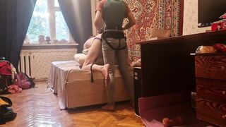 Cutie pegging dude amateur homemade