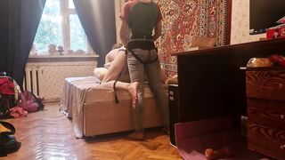 Cutie pegging dude amateur homemade