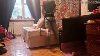 Cutie pegging dude amateur homemade
