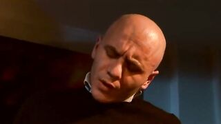 Giant unshaved snatch screwing anal permeated...cum in throat